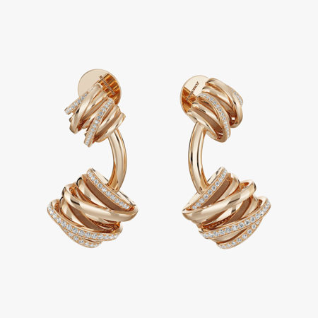 Nest Diamond Earrings